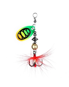 Блесна вращающаяся BONNIE BLADE 00, 2.7 г, цвет 008 Lucky john