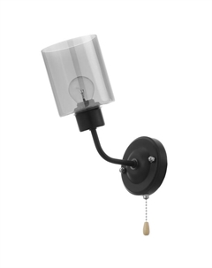 Бра «Маркелла» 1хЕ27 40т чёрный 22×11×20 см Bayerlux