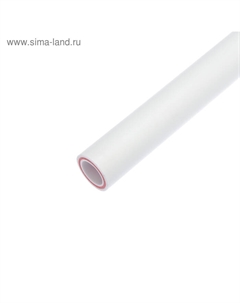 Труба полипропиленовая VALFEX, армированная стекловолокном, d=32×5.4 мм, SDR 6, PN25, 2 м Valfex