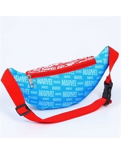 Сумка поясная детская для мальчика, 25×6×13 см, Мстители Marvel