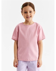 Футболка детская, розовая, рост 128 см Minaku