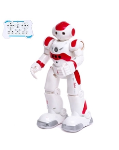 Робот «Робо-друг», с дистанционным и сенсорным управлением, русский чип, цвет красный Zhorya