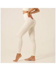 Легинсы спортивные женские, размер М, молочные Sangh