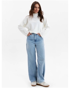 Лонгслив женский : Casual Collection, цвет экрю, размер 42 Minaku