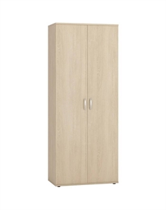 Шкаф прямой двухстворчатый для одежды, 804×423×1980 мм, цвет дуб сонома Омскмебель
