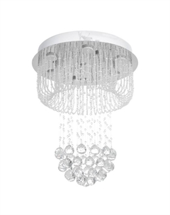 Светильник каскад «Аэлита» 7xLED хром 50×50×65 см Bayerlux