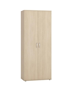 Шкаф прямой двухстворчатый для документов, 804×423×1980 мм, цвет дуб сонома Омскмебель