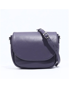 Сумка-мессенджер на магните, длинный ремень, цвет фиолетовый Richet