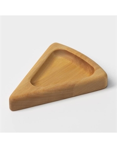 Подарочный набор посуды «Сырная мозаика», доска разделочная 35×22 см, менажницы 4 шт., 12.5×9 см, дерево берёза Adelica