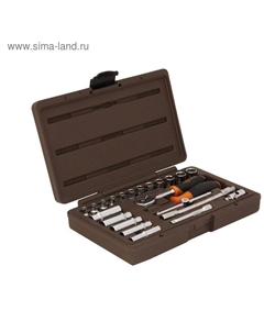 Набор торцевых головок 911423, 23 предмета Ombra