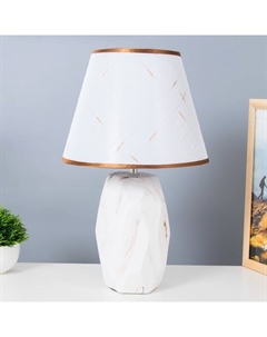 Настольная лампа "Сальма" E27 40Вт белый 25х25х40 см Risalux