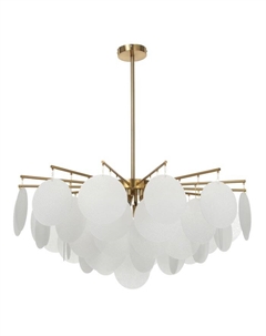 Люстра"Чипсы большие" E14 5х40Вт золото 60х60х11 см Bayerlux