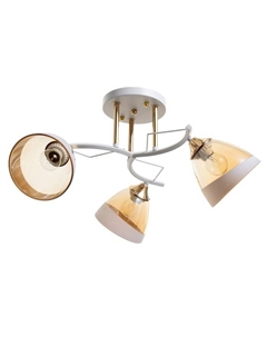 Люстра «Аделла» 3хЕ27 40 Вт бело-золотой 60×60×26 см Bayerlux