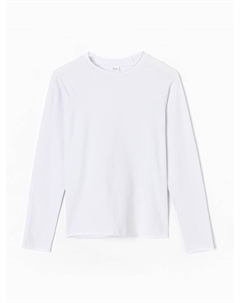 Лонгслив женский : Basic line Collection, белый, размер 42 Minaku