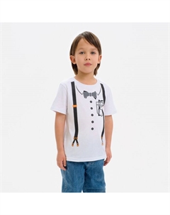 Футболка детская «Подтяжки», рост 122-128 см Kaftan