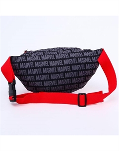 Сумка поясная детская для мальчика, 25×6×13 см, Мстители Marvel