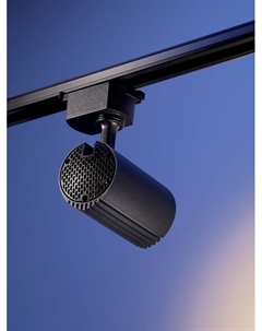 Трековый светильник, TSL-102, deg, 20 Вт, 1600 Лм, 4000 K, чёрный, свечение нейтральное белое Luazon lighting