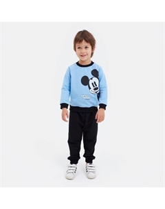 Костюм для мальчика «Микки Маус», свитшот, брюки,, 104 см Disney