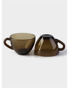 Столовый сервиз «Амбьянте», 45 предметов, стекло, коричневый Luminarc