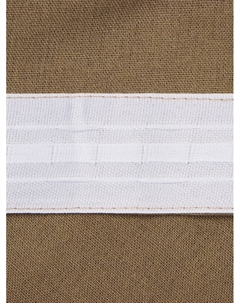 Шторы для кухни ECO, оливковые, 130 ±6×180 см - 2 шт., подхваты - 2 шт., 70% хлопок, 30% лён Этель