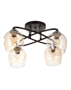 Люстра 2152/4 E27 40Вт кофе 52х52х27 см Bayerlux