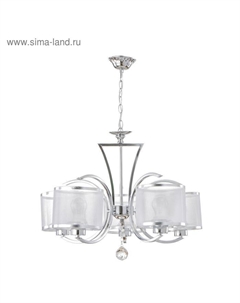 Люстра 6591213/5 E27 40 Вт хром 58×58×70 см Bayerlux