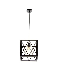 Светильник «Малевич» E27 40 Вт черный 25×25×100 см Bayerlux