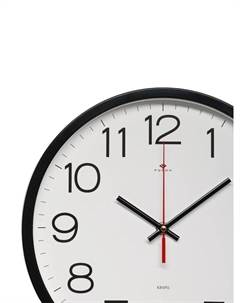 Часы настенные, интерьерные «», 30 см, черные Рубин