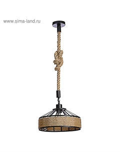 Светильник Подвес «Дюссель» 1×40 Вт Е27 черный 30×30×120 см Bayerlux