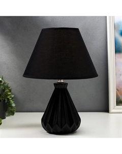Лампа настольная 1860/1BK E14 40 Вт черный 25×25×35 см Risalux