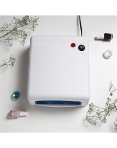 Лампа для гель-лака Luazon LUF-15, UV, 36 Вт, 4 диода, таймер 120 с, 220 В, белая Luazon home