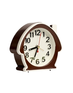 Часы - будильник настольные "Домик" Рубин