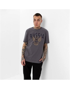 Футболка мужская, тёмно-серая, размер 46 (M) Chic&charisma