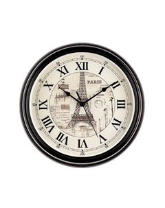 Часы настенные, серия: Город "Париж", d=31 см Troykatime