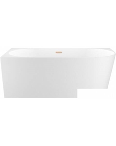 Ванна Excellence Pro 180x80 28760804R (пристенная ванна (левая) белый глянец, экран, ножки, сифон-автомат золото) Wellsee