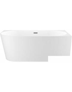 Excellence Pro 170x75 28761103R (пристенная ванна (правая) белый глянец, экран, ножки, сифон-автомат матовый черный) Wellsee
