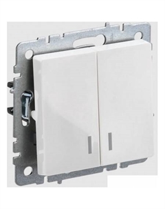 Выключатель Brite ВС10-2-1-БрБ Iek