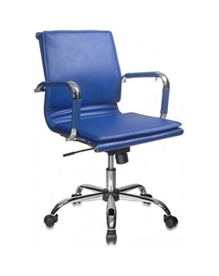 Кресло CH-993-Low/Blue (синий) Бюрократ
