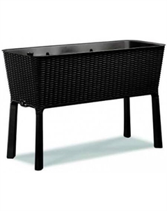 Кашпо Easy Grow на ножках (графит) Keter