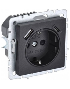 Розетка Brite BR-R14-16-U22-018-K02 Iek