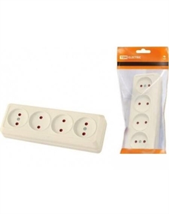 Розетка Ладога SQ1801-0229 (слоновая кость) Tdm electric