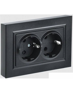 Розетка Brite РС12-3-БрЧ Iek