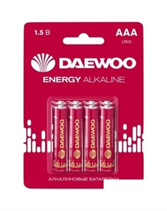 Батарейка Energy Alkaline AAA 8 шт. 5031111 Daewoo