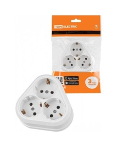 Розетка Ладога SQ1801-0138 (белый) Tdm electric