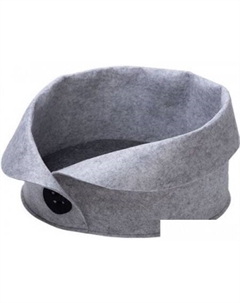 Лежак Пуговка ЗД0601 (серый) Eva