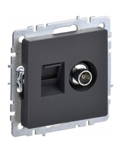 Розетка телевизионная Brite BR-AK20-1-K53 Iek