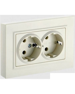 Розетка Brite РС12-3-БрКр Iek