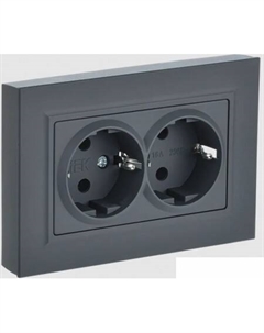 Розетка Brite РС12-3-БрГ Iek