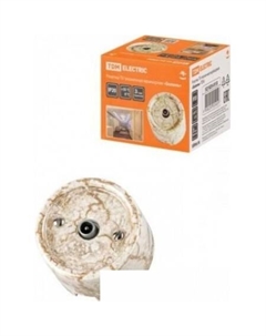 Розетка телевизионная Болонь SQ1820-0153 (мраморный) Tdm electric