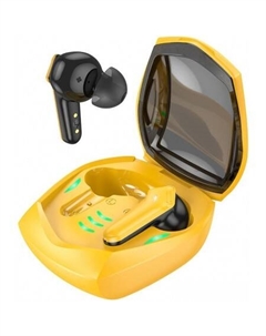 Наушники EW28 (черный/желтый) Hoco